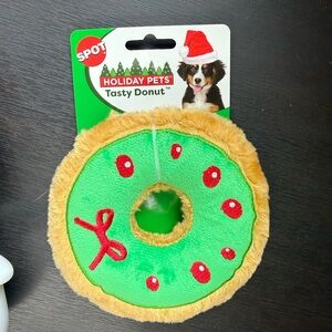 Holiday Pets Tasty Donut Dog Toy